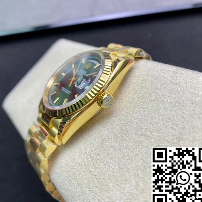 Day Rolex Green Date 118238 Factory Dial EW 0812